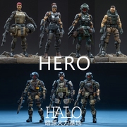 暗源 HERO英雄 曼迪御神将冷月斯蒂娜 2.5寸可动军事兵人模型