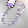 斜跨可调节手机挂绳紫色垫片手机链防摔可背带手机壳贴片挂绳挂脖