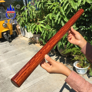 红木擀面杖缅甸花梨面棒实木，面棍一物一图整木瑕疵处理防身圆木棍