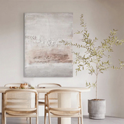 epaint原创手绘《咫尺》简欧诧寂日式沙发背景艺术高级莫兰迪油画