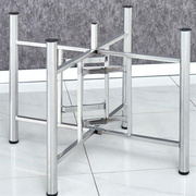 餐桌脚定制大圆桌架，可折叠铁艺桌腿支架，实用伸缩桌架实用桌脚架