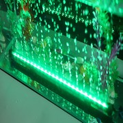 鱼缸灯led防水遥控七彩自动变色气泡灯带气泵增氧造景潜水照明灯