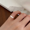 超小尾戒S925纯银关节戒女 简约小巧指环 小众个性设计感小指戒指