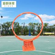 户外悬壁挂式篮球框篮筐 可扣篮标准实心空心弹性篮球圈比赛篮圈