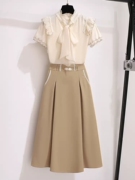 新中式连衣裙夏季女装2024质感高级感气质国风套装裙子两件套
