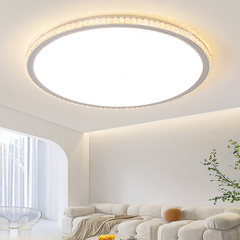 欧普智能照明全光谱水晶客厅灯LED吸顶灯现代简约大气卧室房间