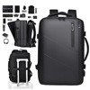 高端休闲男式旅行包15寸笔记本电脑包电脑商务背包，可扩容双肩背包