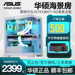 Asus华硕组装电脑台式机1660Ti6G