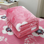 冬季珊瑚绒床单单件加绒加厚铺床单人牛奶，绒毛毯被单双人垫毯冬天