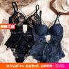 法式性感蕾丝连体内衣聚拢收副乳调整型防下垂文胸套装显瘦塑身