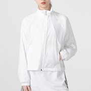阿迪达斯外套女子Adidas夏季休闲运动服薄款防晒衣夹克HF7287