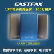 eastfax网络传真机modem带软件，电脑电子传真数码，传真适合中小企业