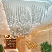 酒店大堂吊灯造型吸顶灯售楼部宴会厅别墅创意水晶灯非标工程灯具