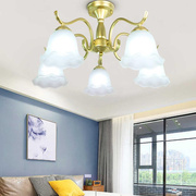 吊灯客厅灯美式简约卧室，温馨简欧式创意餐厅家用吸顶金色21年