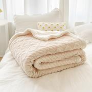毛毯夏季空调毯珊瑚绒毯子床上用办公室午睡盖毯法兰绒床单0910v