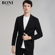 boni堡尼商务休闲西服，便西上装男士时尚，舒适小西装外套qj280031a