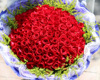 女神节生日，鲜花速递同城99朵红玫瑰杭州广州南京青岛宁波北京