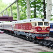绿皮火车轨道儿童玩具模型仿真带多节车厢超长大型中国蒸汽长