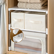 衣柜分层置物架可伸缩衣橱柜子隔板隔断多功能厨房下水槽收纳神器