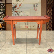 红木玄关桌缅甸花梨木1.2米翘头案台大果紫檀中式仿古实木条案几