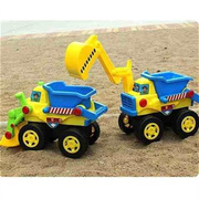 。小孩男孩儿耐摔挖机玩具，男宝宝小孩儿儿童，铲车婴儿挖土机拖拉机
