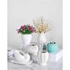 南瓜花瓶客厅插花假花摆件，欧式现代简约仿真花，干花的陶瓷花盆