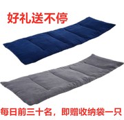 棉垫躺椅折叠床办公室午休床单人床，午睡床陪护床，三折床灯芯绒垫