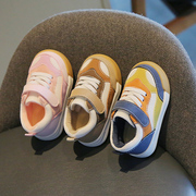 宝宝鞋子男童春秋季小童鞋板鞋1一3岁半2软底，儿童婴儿学步鞋女童