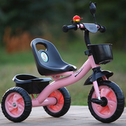 儿童三轮车脚踏车1-5岁男女孩自行车3婴幼儿宝宝手推车2儿童单车