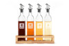 油醋瓶玻璃调味瓶套装自动回流油嘴油醋酱酒四件套