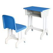 定制单人上课桌椅简易耐用小学生培训桌椅家用补习写字桌超值组合
