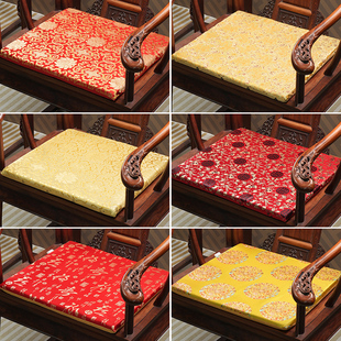红木沙发坐垫中式实木家具沙发垫罗汉床垫子海绵垫椅子垫冬季
