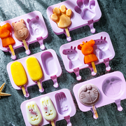 雪糕模具食品级硅胶商用制冰棒冰淇淋家用自制冰棍模型冰块磨具