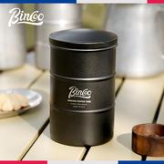 Bincoo咖啡粉密封罐不锈钢户外咖啡豆保存罐露营储存罐茶叶罐子