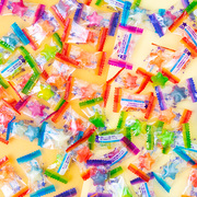 高颜值星星糖网红汽水硬糖创意日式爱心水果味糖果儿童节礼物零食
