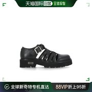 香港直邮Cult Gaia 徽标镂空平底鞋 CLW421000SLASH