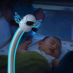 coolbaby婴儿床监控摄像头监护器宝宝语音看护家用监视仪已接APP