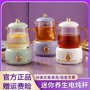 mini养生壶家用防溢电炖盅家用室智能加热恒温小型煮花茶壶烧水杯