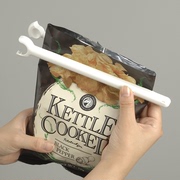 日本进口封口夹食品袋保鲜密封夹家用零食袋封口防潮塑料夹子大号