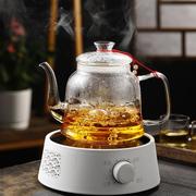 玻璃茶壶大容量蒸茶器全自动家用电陶炉煮茶器，电磁烧水壶套装茶具