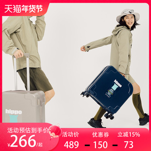 d.kwen迪柯文彩色，拉杆行李箱大容量20寸拉链，款儿童旅行登机箱