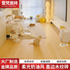 奶油风木纹砖200x1200广东全瓷原木瓷砖客厅地板砖仿实木200x1000