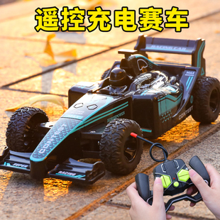 迷你遥控车可充电漂移f1赛车无线跑车专业高速小汽车儿童男孩玩具