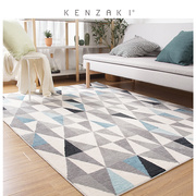 KENZAKI 茶几地毯客厅现代简约沙发卧室家用超柔北欧ins几何地毯