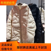  JNBY/江南布衣2023冬宽松连帽轻薄羽绒服5N0C13230