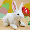 aurora仿真兔子毛绒玩具可爱小白兔玩偶兔兔公仔，娃娃女生儿童礼物