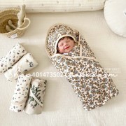新生婴儿包单春秋夏季薄款纯棉产房包巾包被初生，宝宝襁褓裹布抱被