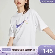 nike耐克女子抽象手绘印花圆领短袖t恤衫fd9315-085fd9315-100