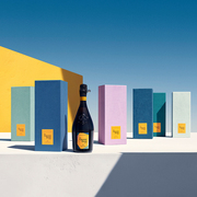 凯歌贵妇2015年份香槟艺术家限量礼盒 法国进口高级香槟
