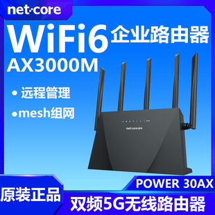 磊科路由器WiFi6全千兆AX3000M高速无线wifi双频5G家用穿墙 全屋大户型宿舍mesh组网增强器大功率POWER 30AX